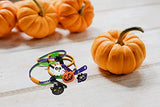 UpBrands Halloween Party Favor for Kids Zipper Bracelets 48 Pack Bulk Set