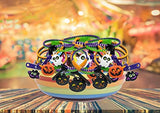 UpBrands Halloween Party Favor for Kids Zipper Bracelets Bulk Set