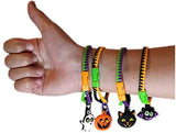 UpBrands Halloween Party Favor for Kids Zipper Bracelets Bulk Set