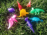 UpBrands 48 Pack Stretchy Dinosaurs Toys