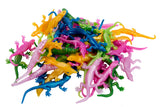 UpBrands 48 Pack Rubber Lizards Toys Bulk Set